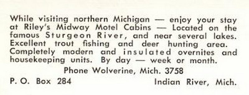 Reeds on the River (Rileys Midway Motel Cabins) - Vintage Postcard (newer photo)